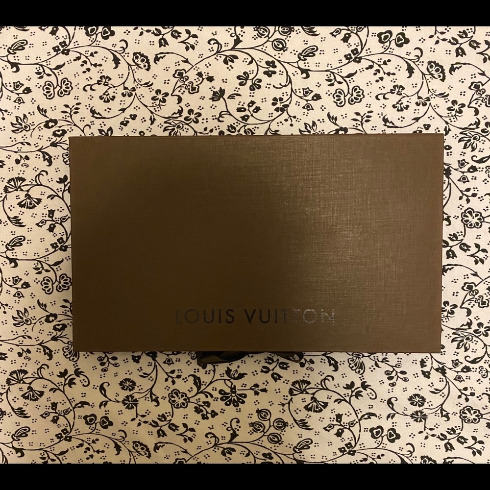 Authentic Louis Vuitton Gift Card Box & Envelope